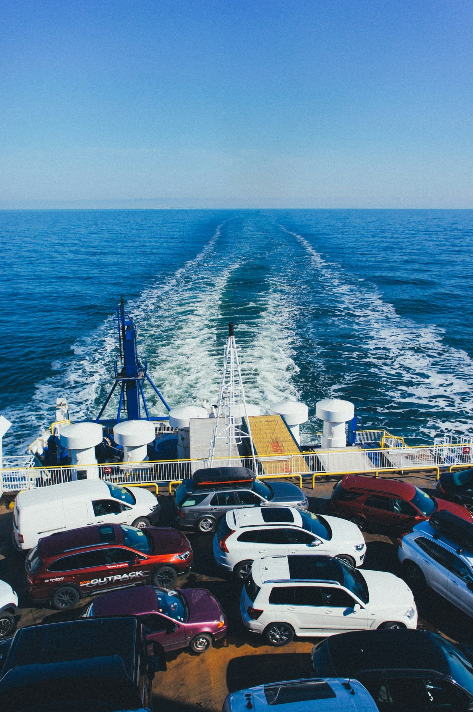 Vehicles prepared for international transport