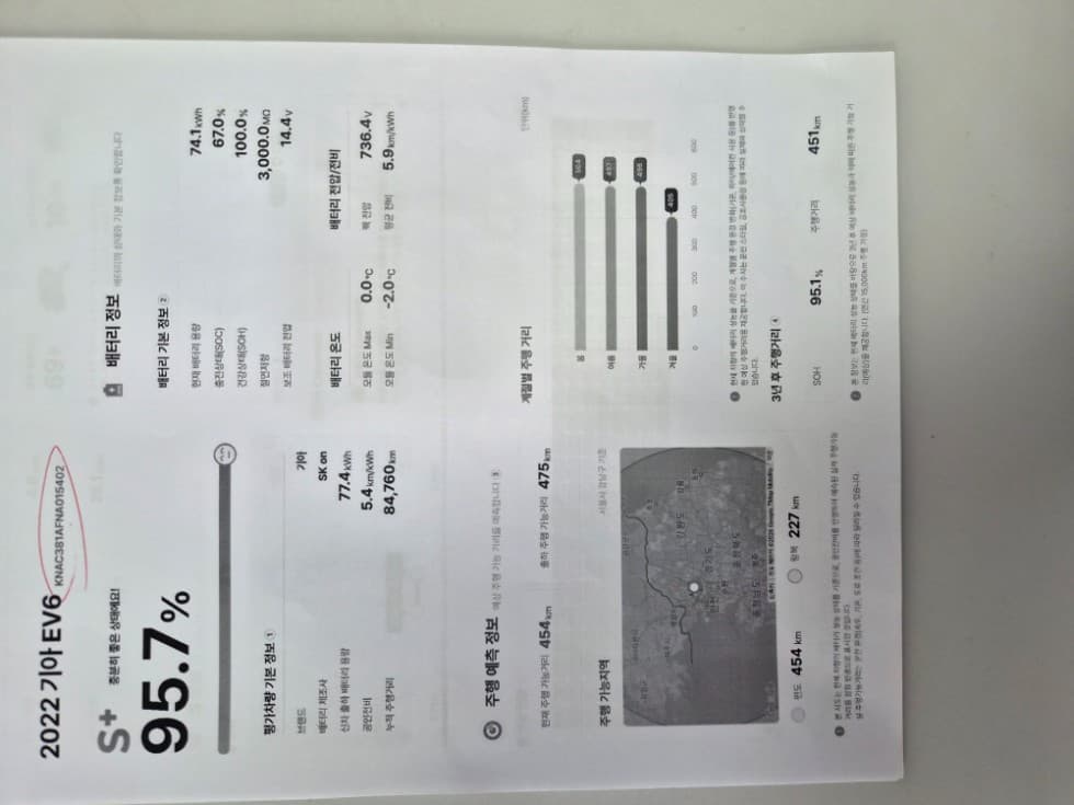 Kia EV6롱 레Seater지 2WD 어스 - 21