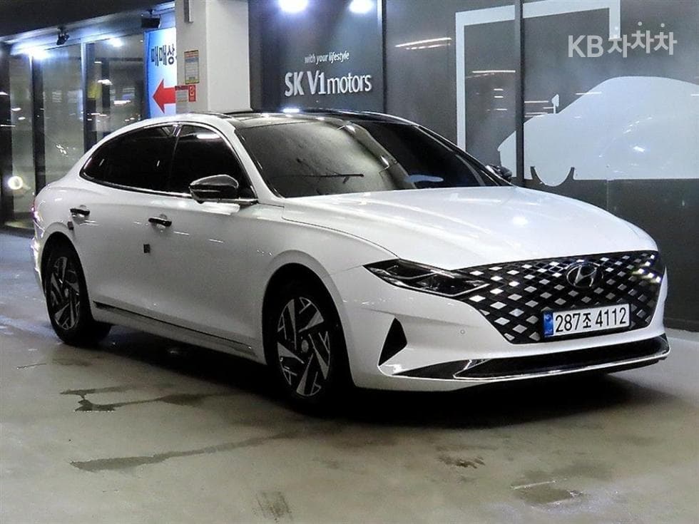 Хюндай The New (фейслифт) Grandeur (Azera) Хибрид 2.4 Le Blanc - Image 1