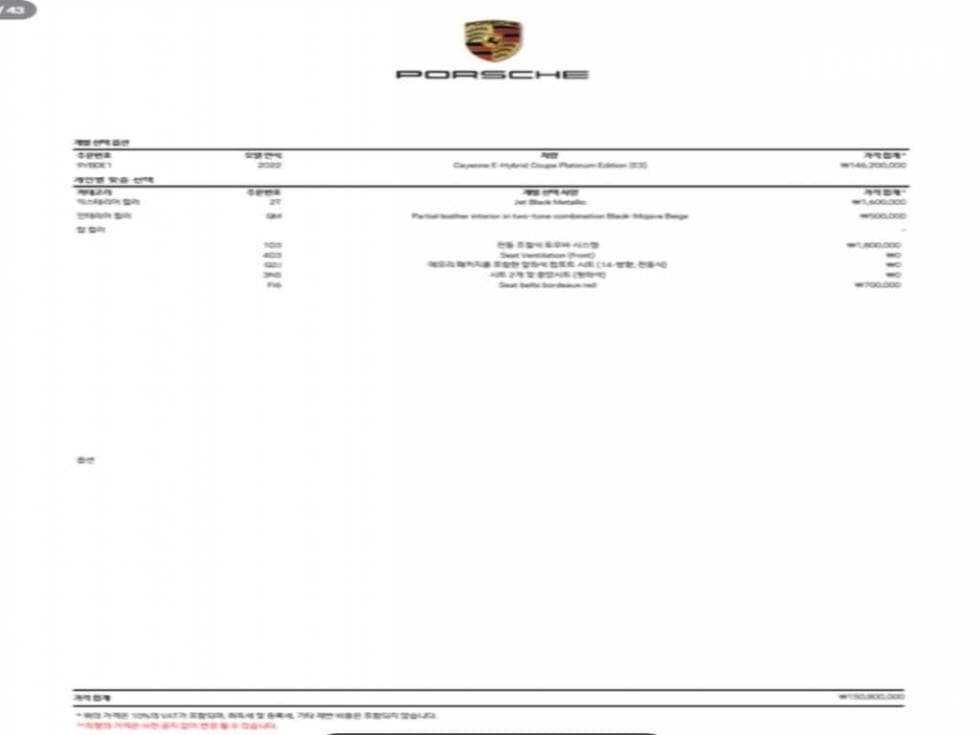 Porsche Cayenne(9Y0)3.0 E-Hybrid Coupe Platinum Edition - 20