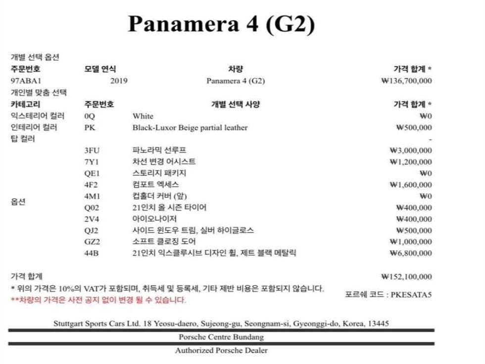 Porsche 파나메라 (971)3.0 4 Стандартен - 20