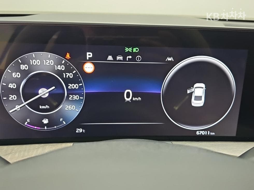 Kia K83.5 LPG Rental car Trendy - 6